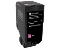 Lexmark Original Toner magenta 7.000 Seiten (74C2SME) für CS720de/dte,  CS725de/dte,  CX725de/dhe/dthe