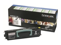 Lexmark Original Toner schwarz 2.500 Seiten (X203A11G) X203n,  X204n