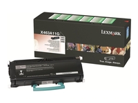 Lexmark Original Toner schwarz 3.500 Seiten (X463A11G) für X463de,  X464de,  X466de/dte/dwe