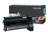 Lexmark Original Toner Standard Variante - C780 gelb 10000 Seiten (C780H2YG)