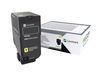 Lexmark Original Toner Standard Variante - CS735 gelb 12500 Seiten (71C0X40)