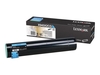 Lexmark Original Toner Standard Variante cyan 22.000 Seiten (X945X2CG) für X940e,  X945e