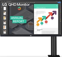LG Ergo Monitor 27QN880P-B 68, 6cm (27 Zoll)