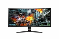 LG Gaming Monitor 34GL750-B LED-Display 86, 4 cm (34") Curved Design schwarz/rot