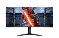 LG Gaming Monitor 38GL950G-B LED-Display 95, 25 cm (37.5") Curved Design mattschwarz/rot