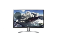 LG Monitor 27UK600-W UHD-LED-Display 68, 58 cm (27") silber/weiß