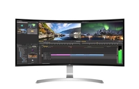 LG Monitor 34UC99-W LED-Display 86, 4 cm (34") Curved Design weiß/silber