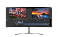 LG Monitor 38WK95C-W LED-Display 95, 25 cm (37, 5") Curved Desgin schwarz/silber/weiß