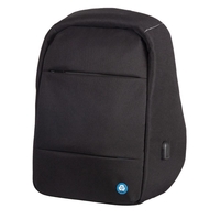 LIGHTPAK Rucksack Lightpak Rucksack RPET bis 39, 6 cm (15, 6 Zoll) Recyceltes PET schwarz