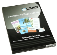 LMG Laminierfolien Folient.216x303-A4 100mic 25St glänzend 100 mikron A4