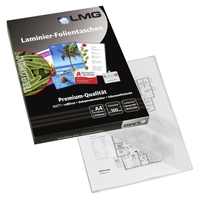 LMG Laminierfolien LMG Lam.folienA4, 100mic, matt,  matt 100 mikron A4