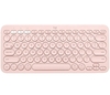 Logitech K380 Multi-Device Bluetooth Tastatur (kabellos,  rosé)