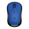 Logitech M220 Silent Wireless Maus (kabellos,  blau)