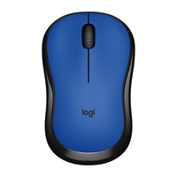 Logitech M220 Silent Wireless Maus (kabellos,  blau)