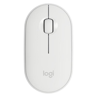 Logitech M350 Pebble Maus (kabellos,  weiß)