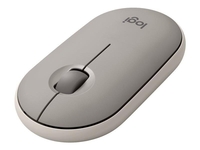 Logitech Pebble M350 Grey Optical Maus