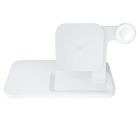 Logitech Powered 3-in-1 Dock für iPhone,  AirPods und Apple Watch weiß