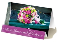LUMA Glückwunschkarte LUMA Hochzeitskarte Rosen NM_ATEK247 DIN B6