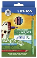LYRA Buntstifte LYRA Farbst. Farb-Riesen 12St Mehrfarbig
