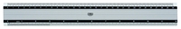 M + R Lineale Alu-Lineal 30 cm 30 cm silber