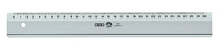 M + R Lineale Lineal Rauchfarbig 30 cm 30 cm rauchgrau