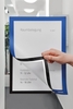 magnetoplan A4,  blau,  2 Stück