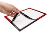 magnetoplan A4,  rot,  2 Stück