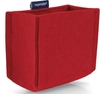magnetoplan Stiftehalter magnetoTray MEDIUM,  Filz Rot 13, 0 x 6, 0 x 10, 0 cm Rot