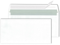 MAILmedia Briefumschläge Briefumschläge Dl O.F 80g Hv DIN lang ohne Fenster haftklebend
