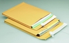 MAILmedia Faltentaschen Faltenvst, C4, braun, o.F., 130g DIN C4 braun