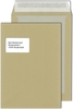 MAILmedia Papprückwandtaschen Papprückwand-Taschen C4 Mf Br DIN C4 braun