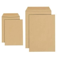 MAILmedia Versandtaschen Vsd-Tasche, C5, braun, of, gum. DIN C5 braun