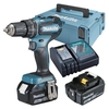 makita Akku-Schlagbohrschrauber-Set DHP485RTJ