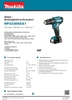 makita Akku-Schlagbohrschrauber-Set HP333DSAX1