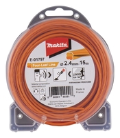 Makita Mähfaden Four-Leaf 2, 4 mm x 15 m orange