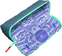 maped Federmäppchen blau/weiß