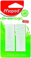 maped Radiergummis Maped Radierer Greenlogic,  2x weiß