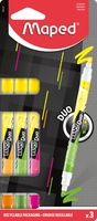 maped Textmarker Fluo Duo Mehrfarbig