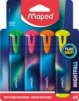 maped Textmarker Nightfall Mehrfarbig