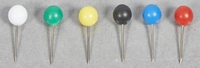 Mark.-Nadeln 6x15 Farbs. 50St.