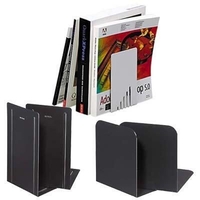 MAUL Buchstützen Buchstütze schmal grau 2stück 8, 5 x 14, 0 x 14, 0 cm grau