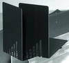MAUL Buchstützen Buchstütze schmal schwarz 2st. 8, 5 x 14, 0 x 14, 0 cm schwarz