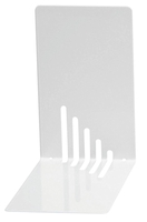 MAUL Buchstützen Buchstütze schmal weiß 2Stück 8, 5 x 14, 0 x 14, 0 cm weiß