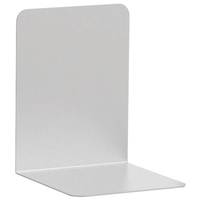 MAUL Buchstützen silber 10, 0 x 10, 0 x 13, 0 cm - 2 Stück