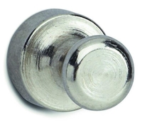 MAUL Hakenmagnete Neodymkegelmagnet 1, 2cm 5st. Silber