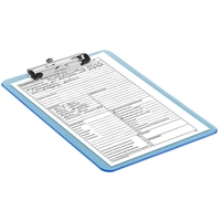 MAUL Klemmbrett MAULneon 2340631 DIN A4 Kunststoff - neonblau