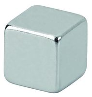 MAUL Magnete 10 Würfelmagnet 5x5x5 mm Silber
