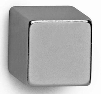MAUL Magnete Neodym-Würfelma.1x1x1cm sr 4St Silber
