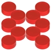 MAUL Magnete Rund-Magnet Ø3, 4cm rot 10St Rot