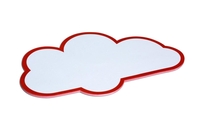 MAUL Moderationskarten MAUL Mod.Karten Wolke 20 St. 26, 5 x 43, 0 cm weiß
